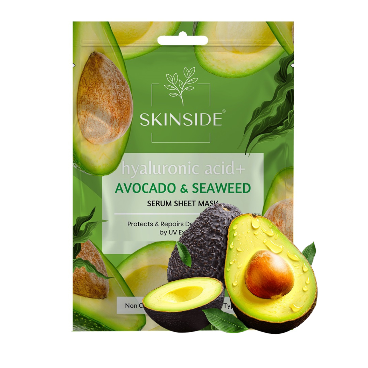 Avocado And Seaweed Sheetmask - skinside