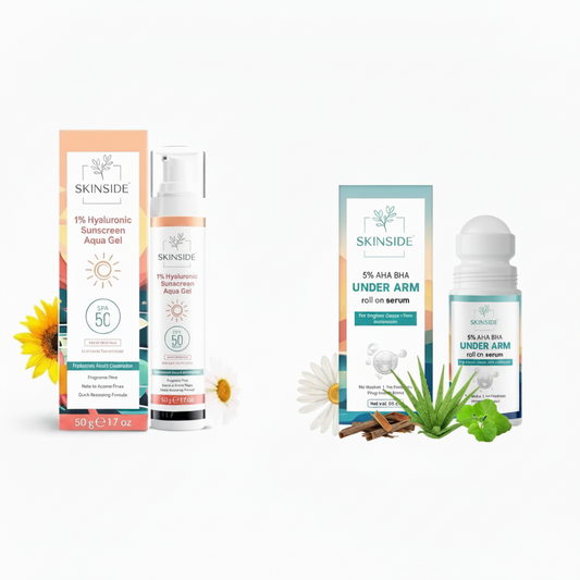 Sunscreen+Underarm Roll On Combo