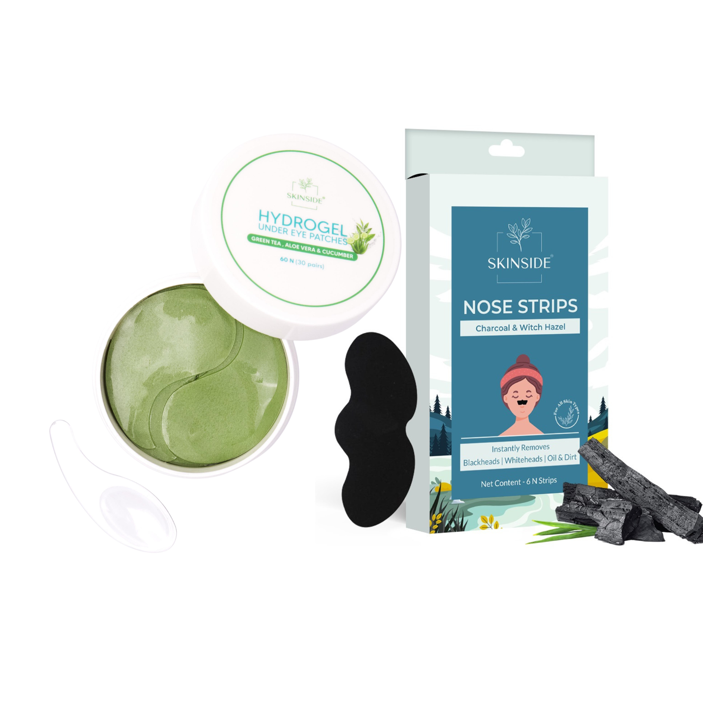 Skinside Nose Strip + Under Eye Hydrogel Patches
